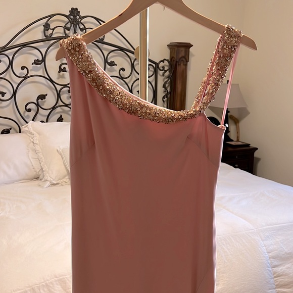 Mac Duggal Beaded Drop Shoulder Jersey Gown ~ Currently on the website - Picture 5 of 14